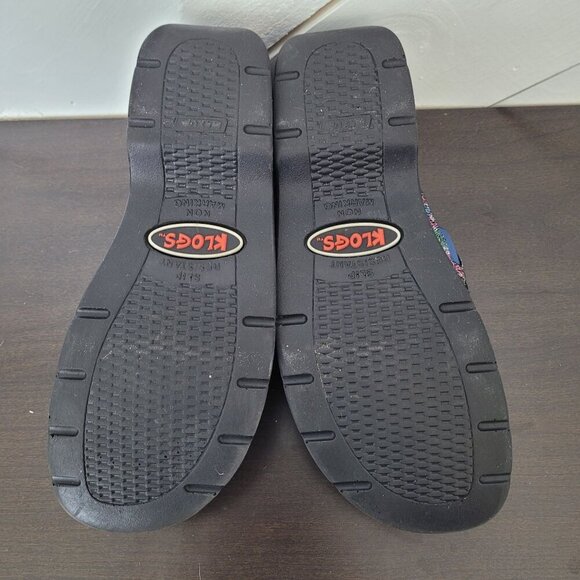 Klogs Womens Slip on Shoes Slip-Resistant Leather Upper Clogs Size 8  JPT - Picture 10 of 11